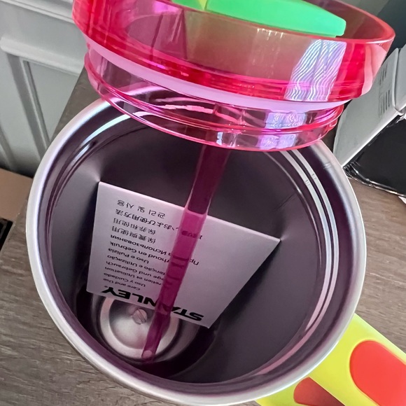 Neon black Stanley tumbler 40oz NWT *ships same day!* - Picture 7 of 7